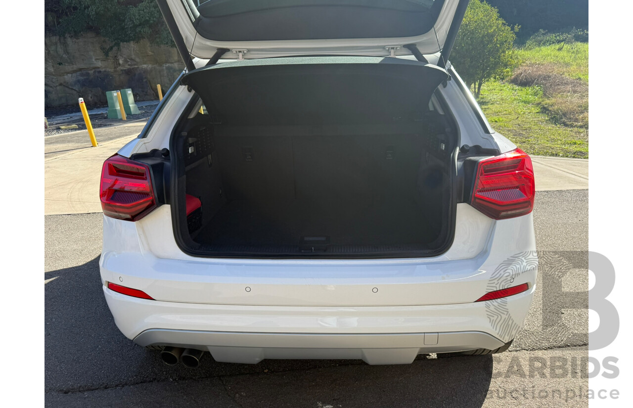 03/2019 Audi Q2 40 TFSI QUATTRO SPORT (2.0 TFSI) AWD GA MY19 4D Wagon Ibis White 2.0L