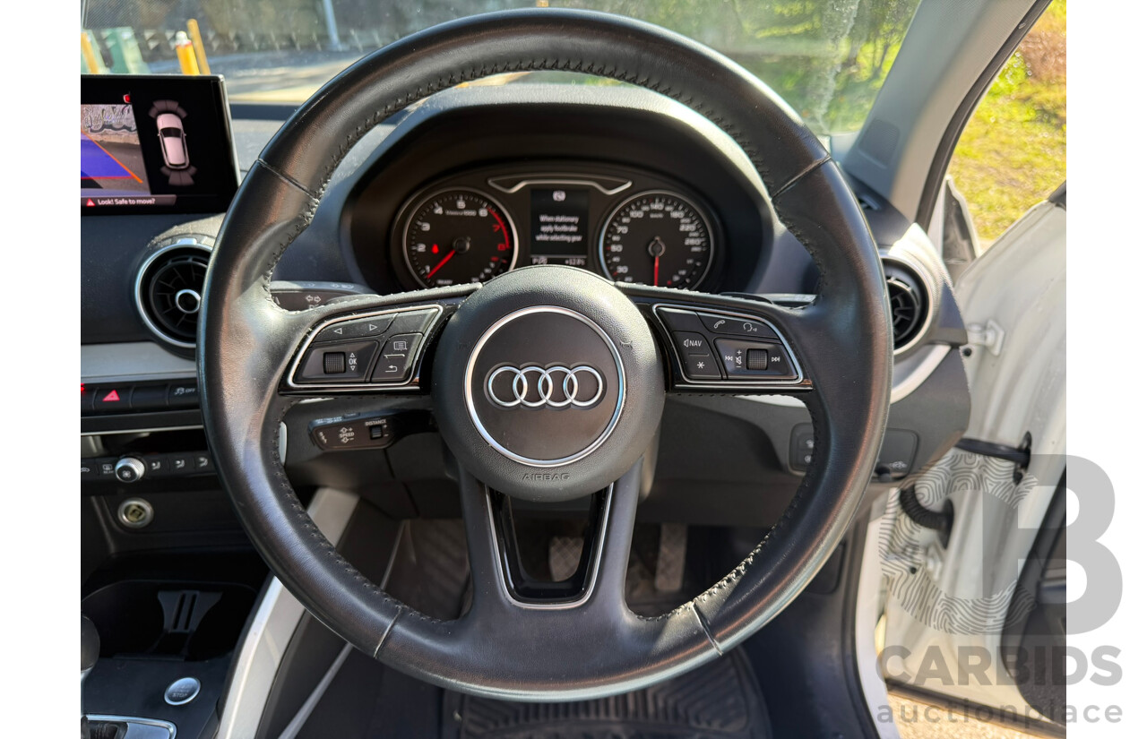 03/2019 Audi Q2 40 TFSI QUATTRO SPORT (2.0 TFSI) AWD GA MY19 4D Wagon Ibis White 2.0L