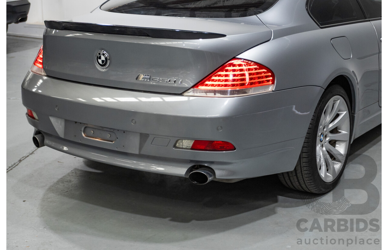 7/2006 BMW 650i E63 2d Coupe Silber Grey Metallic V8 4.8L