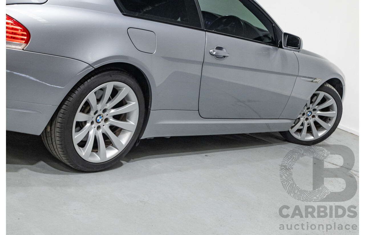 7/2006 BMW 650i E63 2d Coupe Silber Grey Metallic V8 4.8L