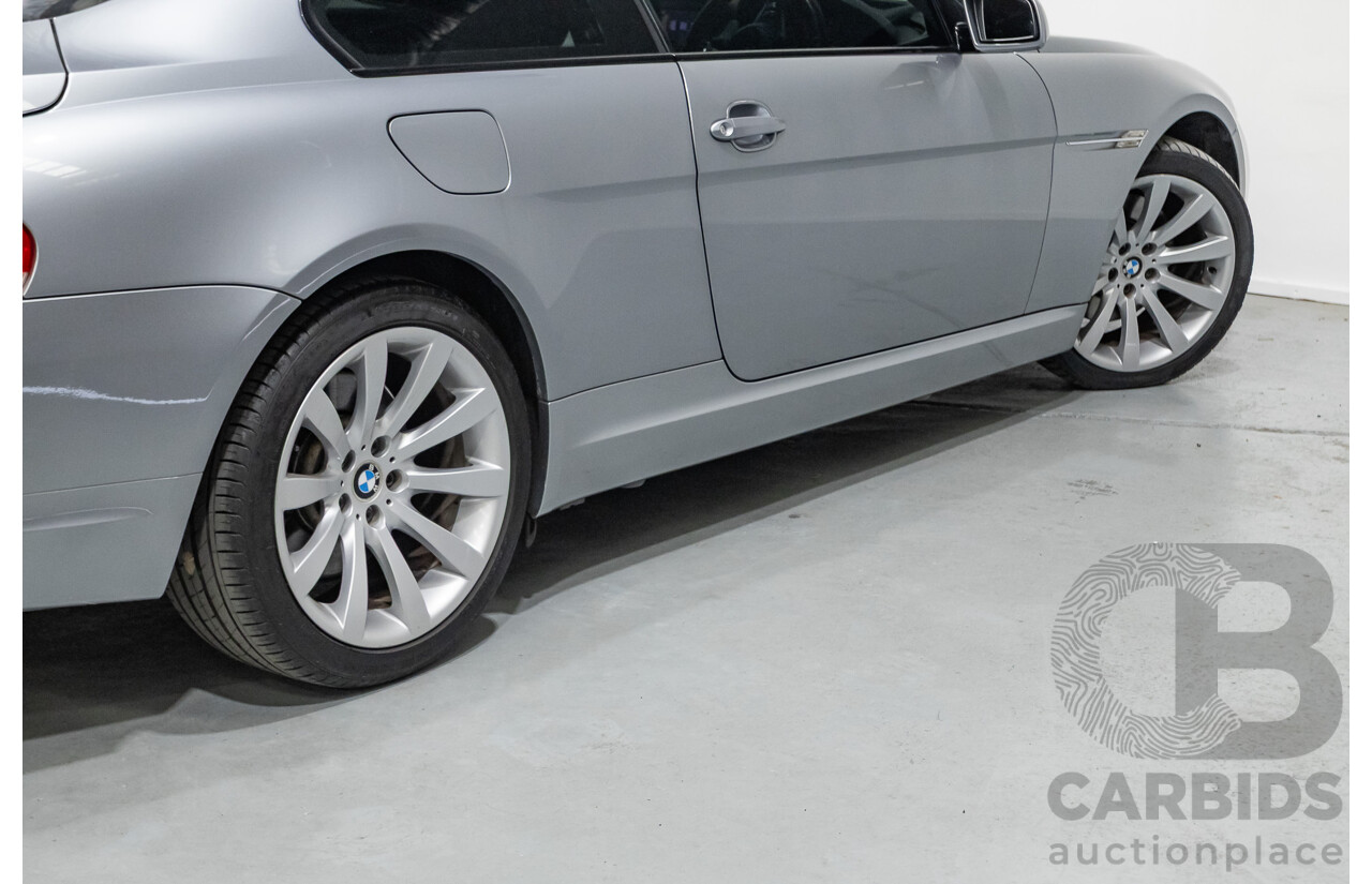 7/2006 BMW 650i E63 2d Coupe Silber Grey Metallic V8 4.8L