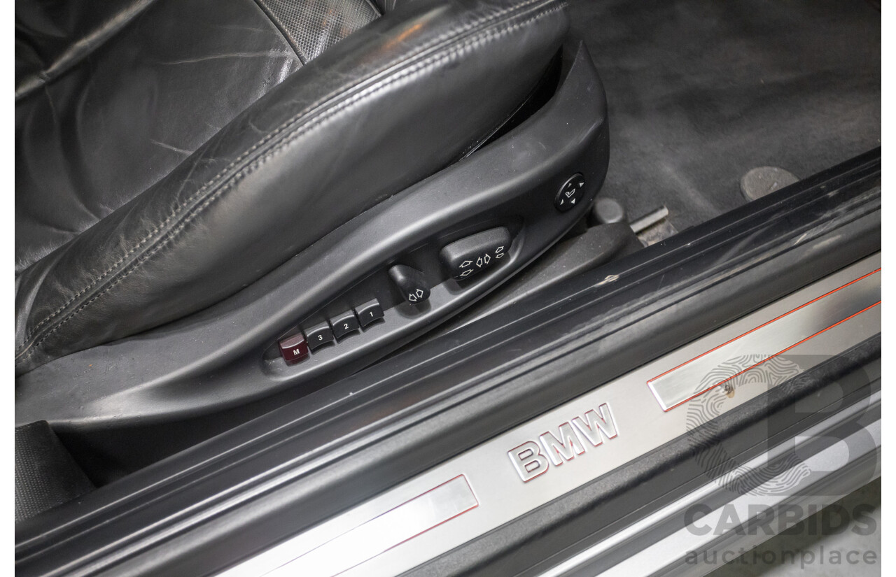 7/2006 BMW 650i E63 2d Coupe Silber Grey Metallic V8 4.8L