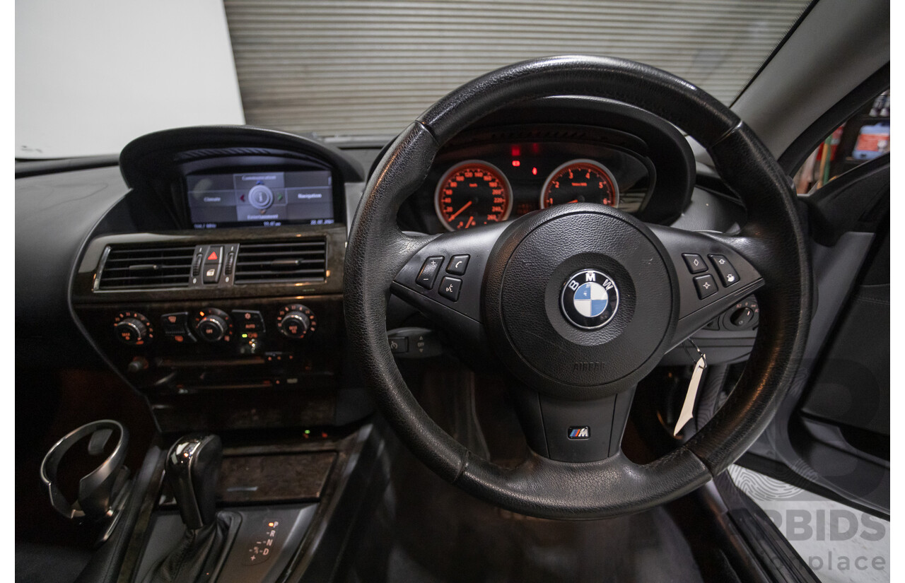 7/2006 BMW 650i E63 2d Coupe Silber Grey Metallic V8 4.8L