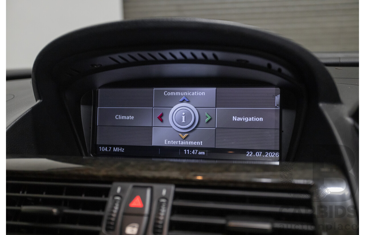 7/2006 BMW 650i E63 2d Coupe Silber Grey Metallic V8 4.8L