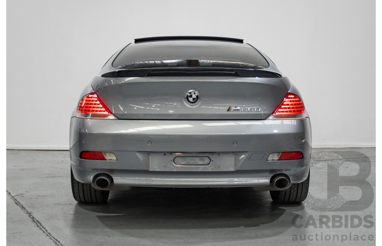 7/2006 BMW 650i E63 2d Coupe Silber Grey Metallic V8 4.8L