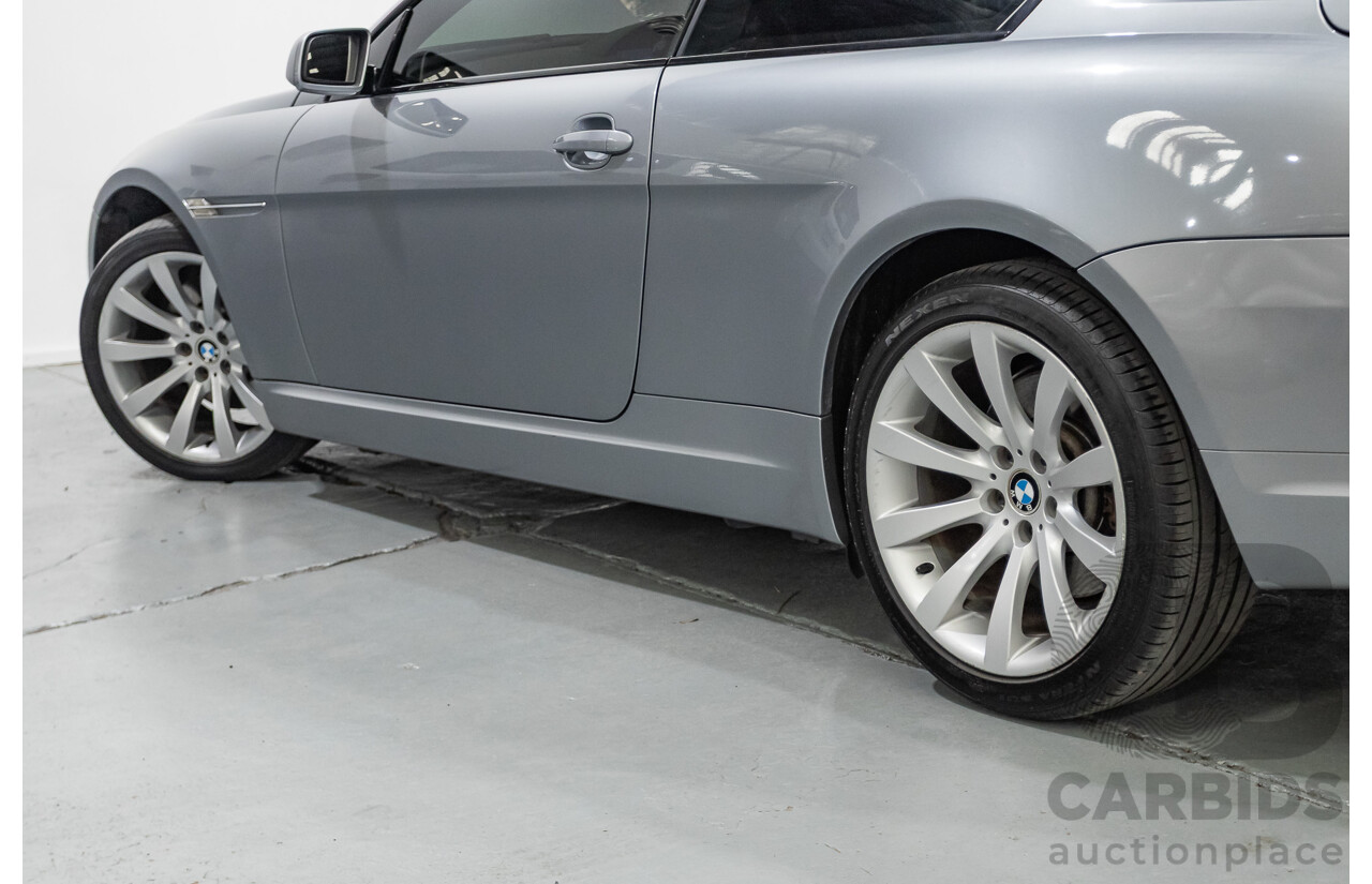 7/2006 BMW 650i E63 2d Coupe Silber Grey Metallic V8 4.8L