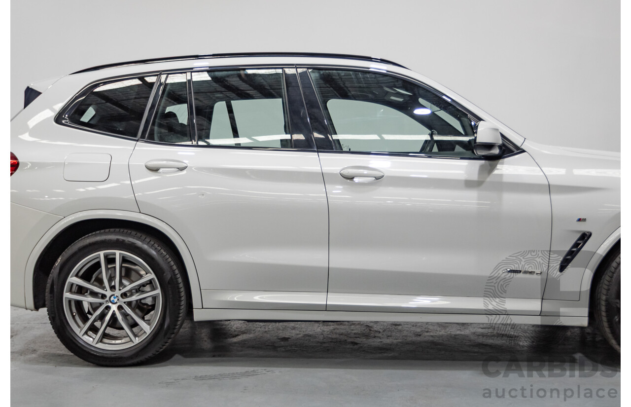 6/2018 BMW X3 xDrive20d M Sport (AWD) G01 4d Wagon Alpine White Turbo Diesel 2.0L