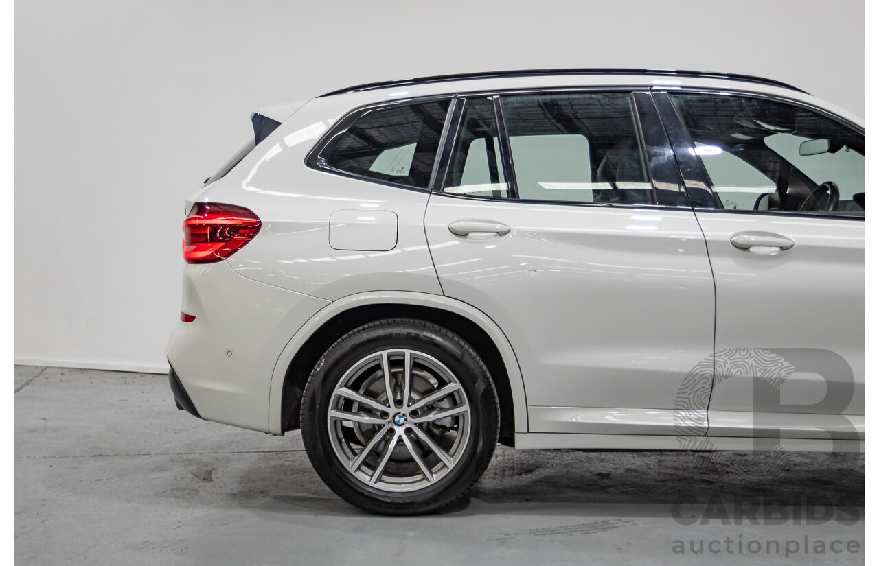 6/2018 BMW X3 xDrive20d M Sport (AWD) G01 4d Wagon Alpine White Turbo Diesel 2.0L