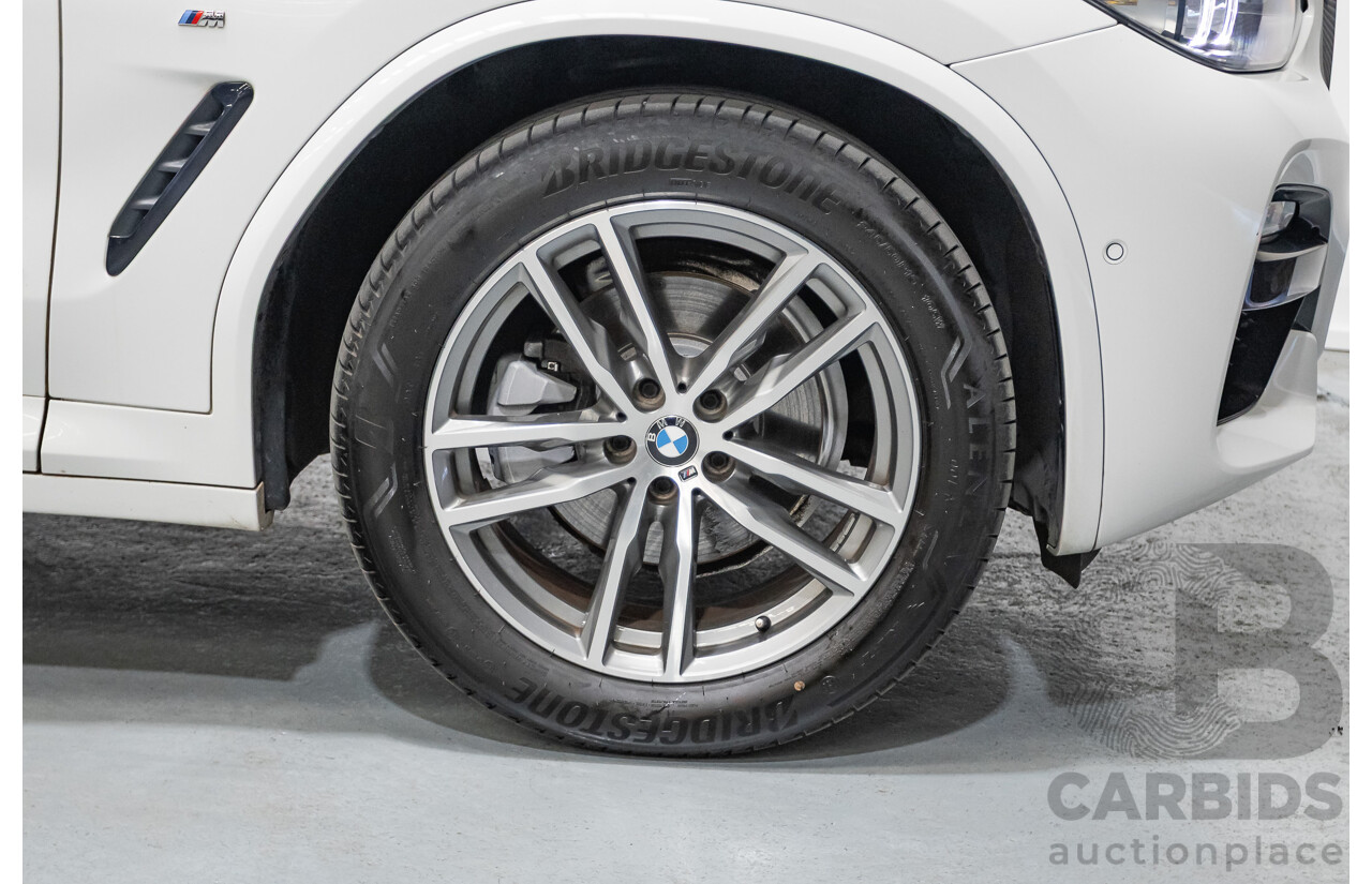 6/2018 BMW X3 xDrive20d M Sport (AWD) G01 4d Wagon Alpine White Turbo Diesel 2.0L