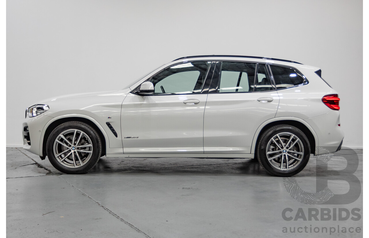 6/2018 BMW X3 xDrive20d M Sport (AWD) G01 4d Wagon Alpine White Turbo Diesel 2.0L