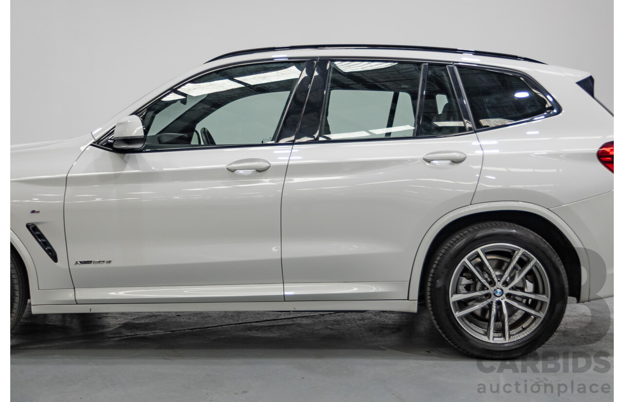 6/2018 BMW X3 xDrive20d M Sport (AWD) G01 4d Wagon Alpine White Turbo Diesel 2.0L