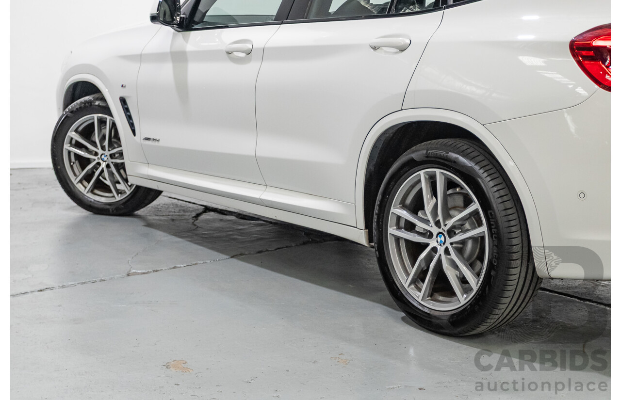 6/2018 BMW X3 xDrive20d M Sport (AWD) G01 4d Wagon Alpine White Turbo Diesel 2.0L