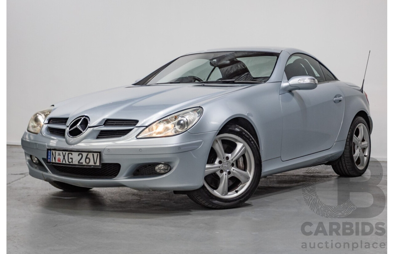 12/2004 Mercedes-Benz SLK350 R171 2d Convertible Tellurium Silver Metallic V6 3.5L
