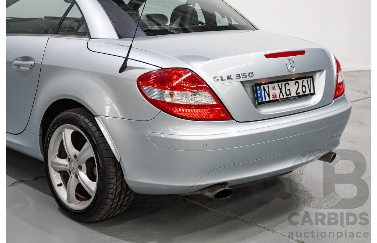 12/2004 Mercedes-Benz SLK350 R171 2d Convertible Tellurium Silver Metallic V6 3.5L