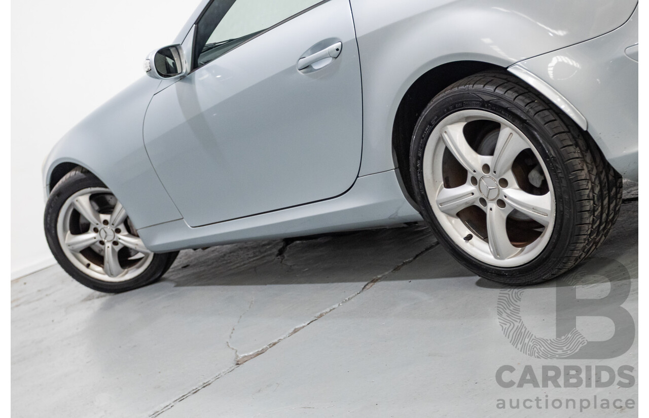 12/2004 Mercedes-Benz SLK350 R171 2d Convertible Tellurium Silver Metallic V6 3.5L
