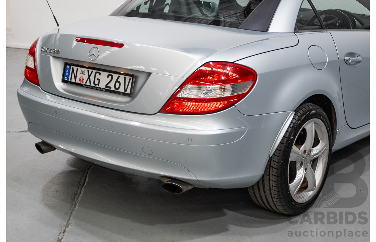 12/2004 Mercedes-Benz SLK350 R171 2d Convertible Tellurium Silver Metallic V6 3.5L
