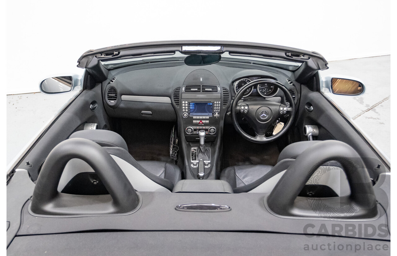 12/2004 Mercedes-Benz SLK350 R171 2d Convertible Tellurium Silver Metallic V6 3.5L