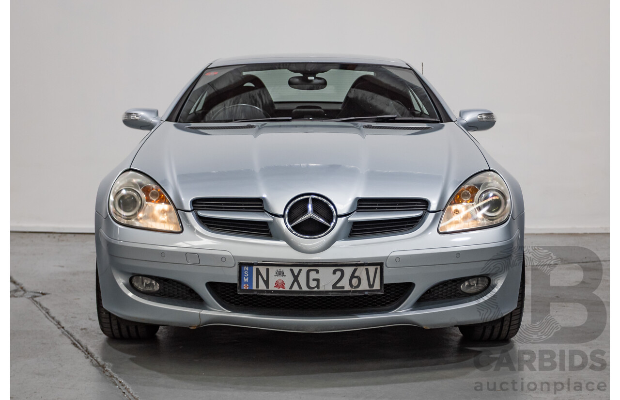 12/2004 Mercedes-Benz SLK350 R171 2d Convertible Tellurium Silver Metallic V6 3.5L