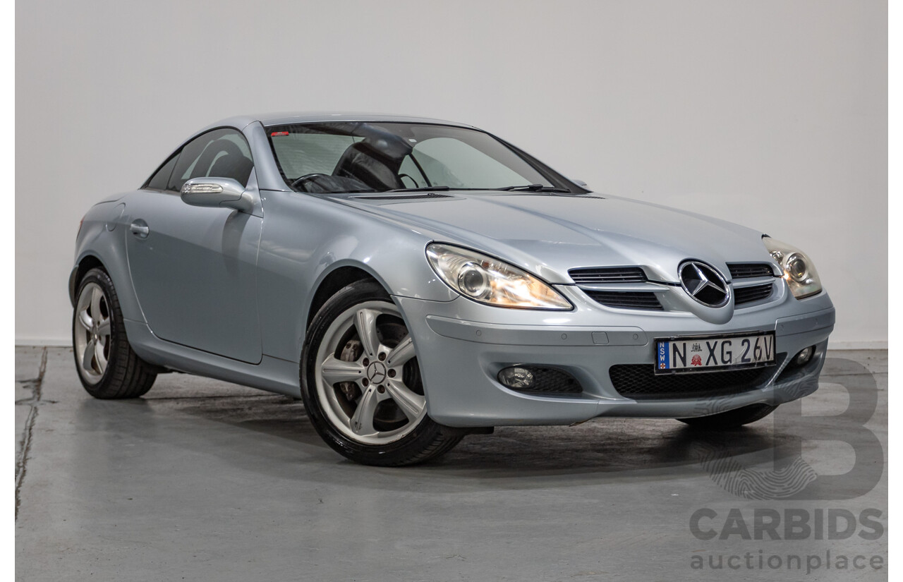 12/2004 Mercedes-Benz SLK350 R171 2d Convertible Tellurium Silver Metallic V6 3.5L