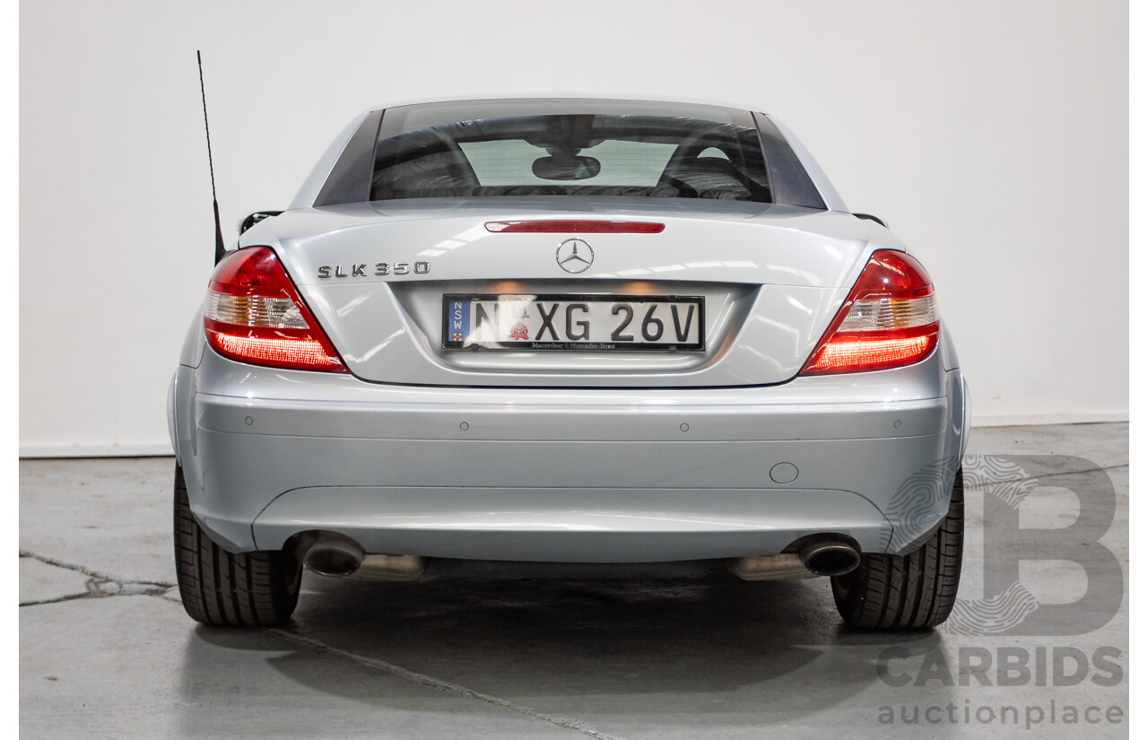 12/2004 Mercedes-Benz SLK350 R171 2d Convertible Tellurium Silver Metallic V6 3.5L