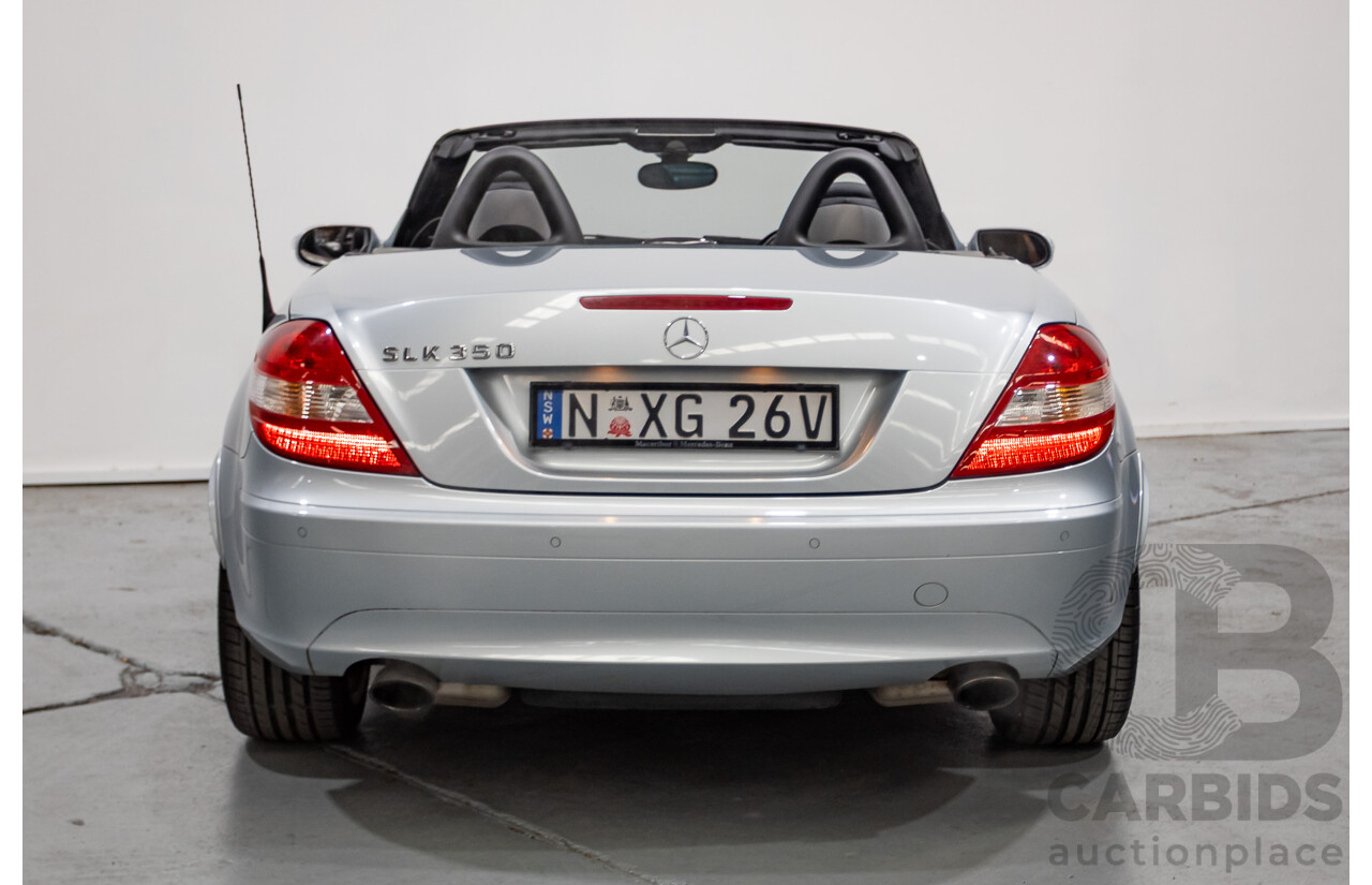 12/2004 Mercedes-Benz SLK350 R171 2d Convertible Tellurium Silver Metallic V6 3.5L