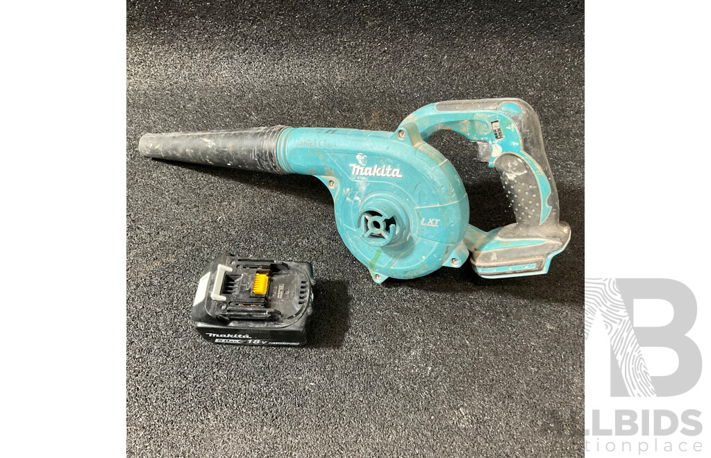 MAKITA 18V Blower (DUB182) with 5.0Ah Battery