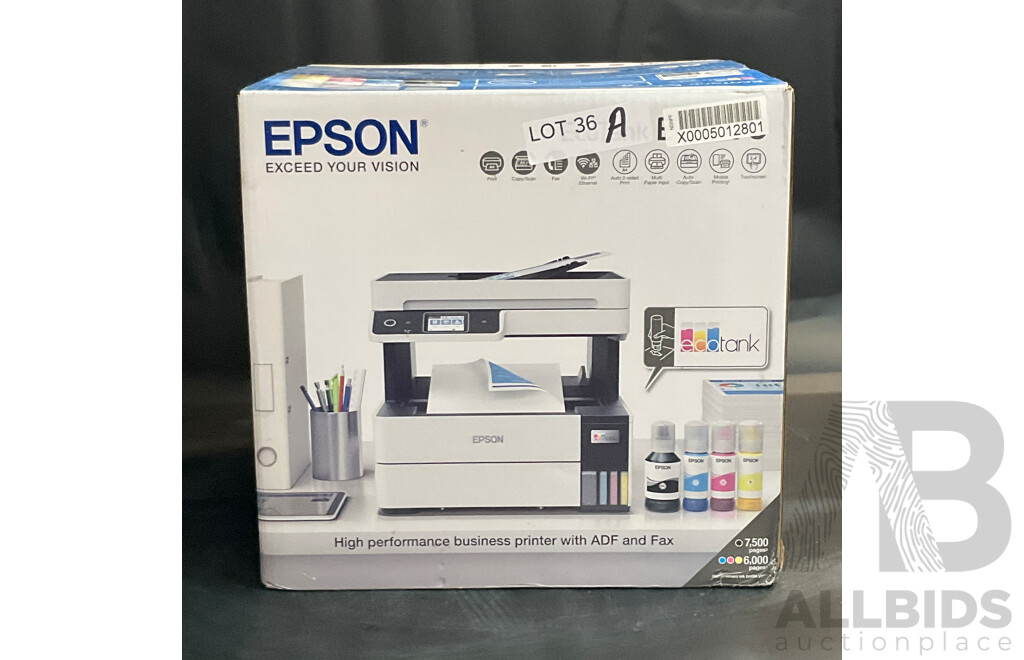 EPSON EcoTank ( ET-5170 ) Business Printer with ADF and Fax