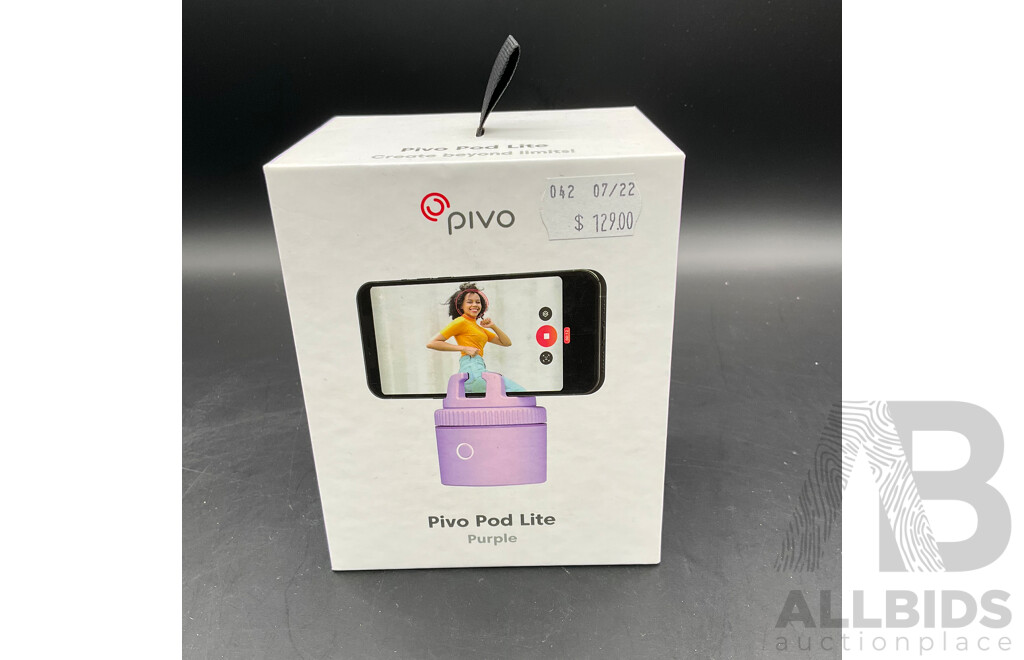 PIVO Pod Lite (Purple) Phone Holder