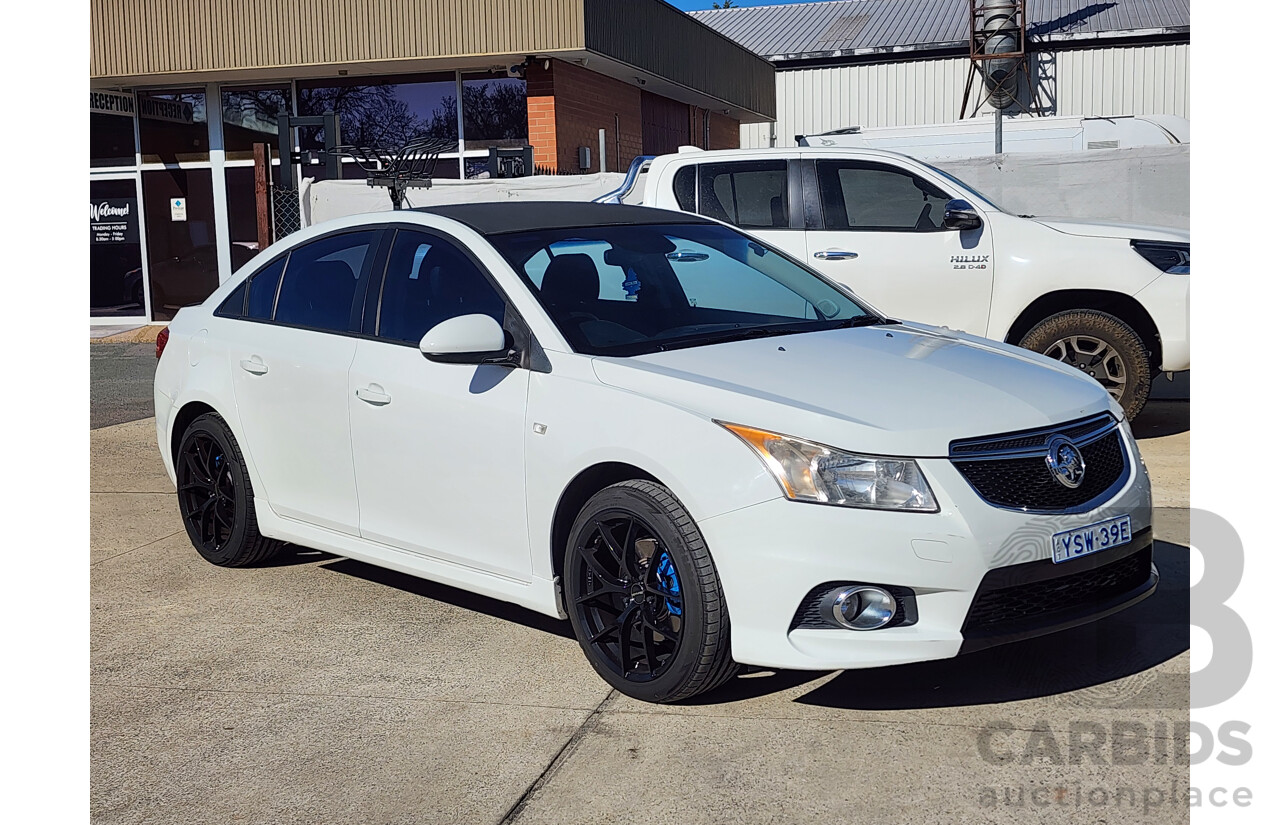 03/2014 Holden Cruze SRi JH MY14 4d Sedan White 1.6L