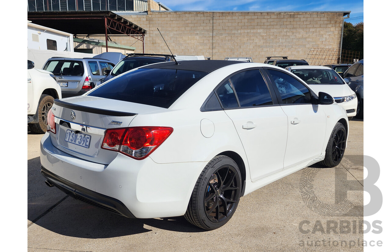 03/2014 Holden Cruze SRi JH MY14 4d Sedan White 1.6L