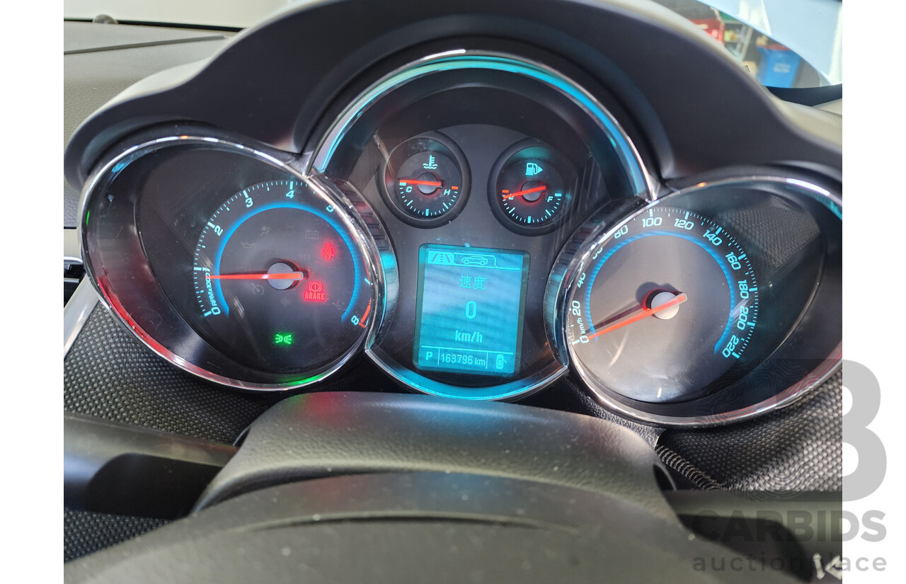 03/2014 Holden Cruze SRi JH MY14 4d Sedan White 1.6L