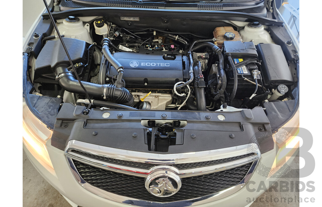 03/2014 Holden Cruze SRi JH MY14 4d Sedan White 1.6L