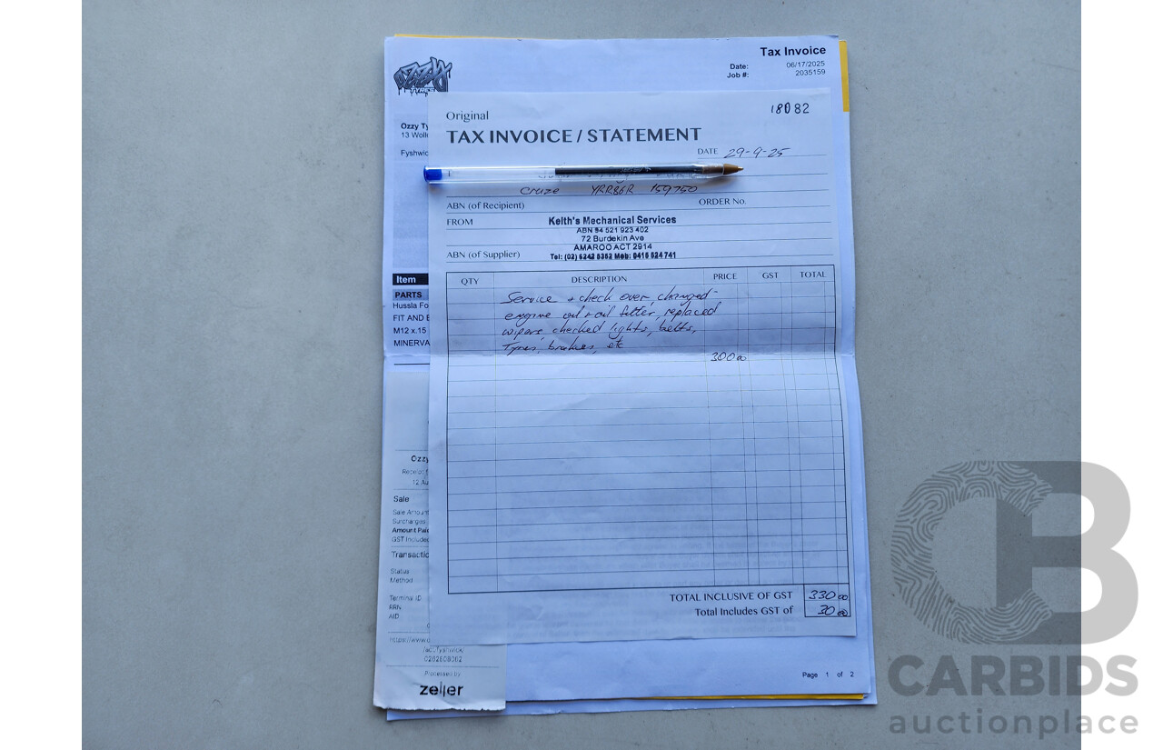 03/2014 Holden Cruze SRi JH MY14 4d Sedan White 1.6L