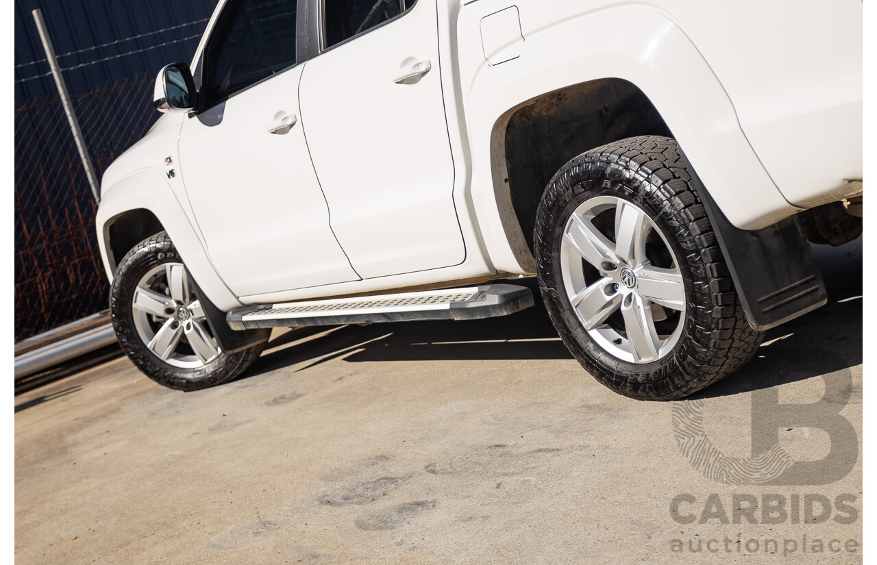 5/2019 Volkswagen Amarok V6 TDI 550 Sportline (4x4) 2H MY19 Dual Cab Utility Candy White Turbo Diesel 3.0L
