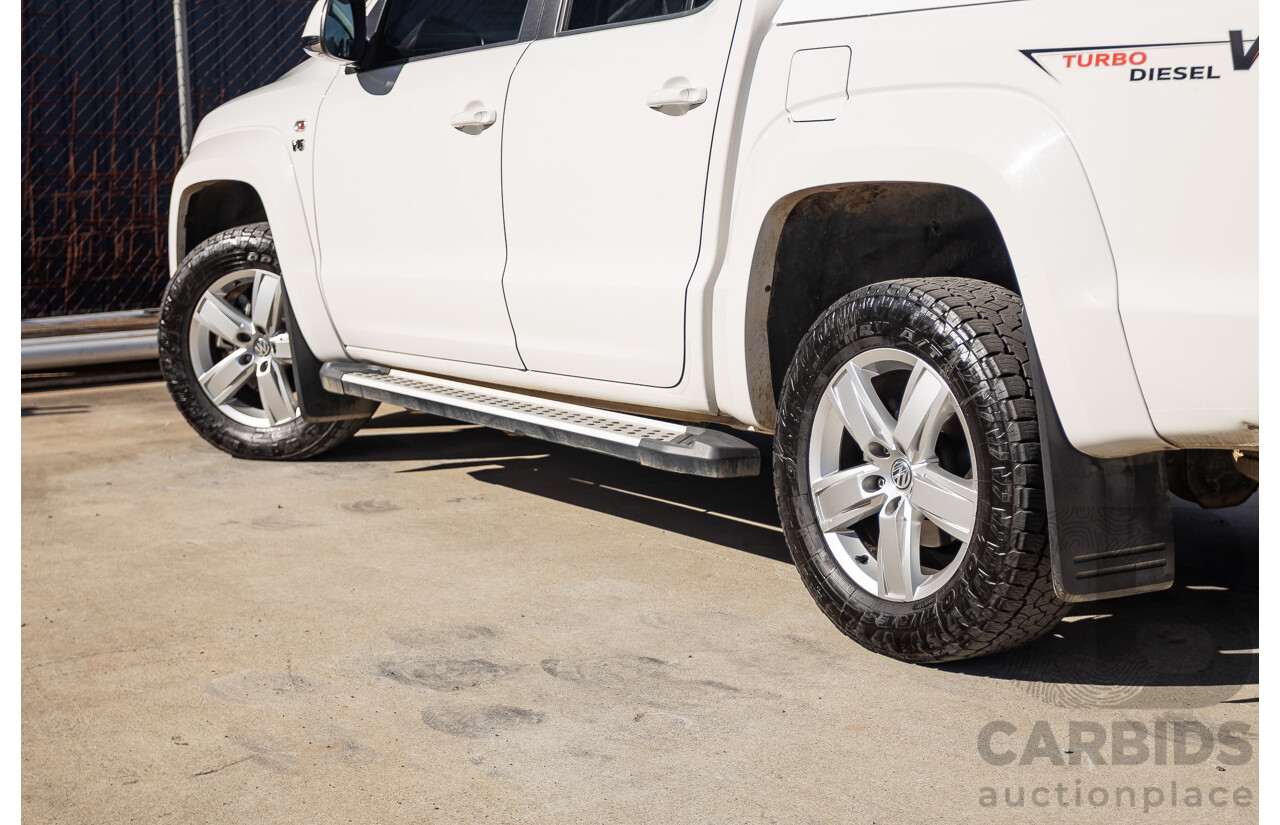 5/2019 Volkswagen Amarok V6 TDI 550 Sportline (4x4) 2H MY19 Dual Cab Utility Candy White Turbo Diesel 3.0L