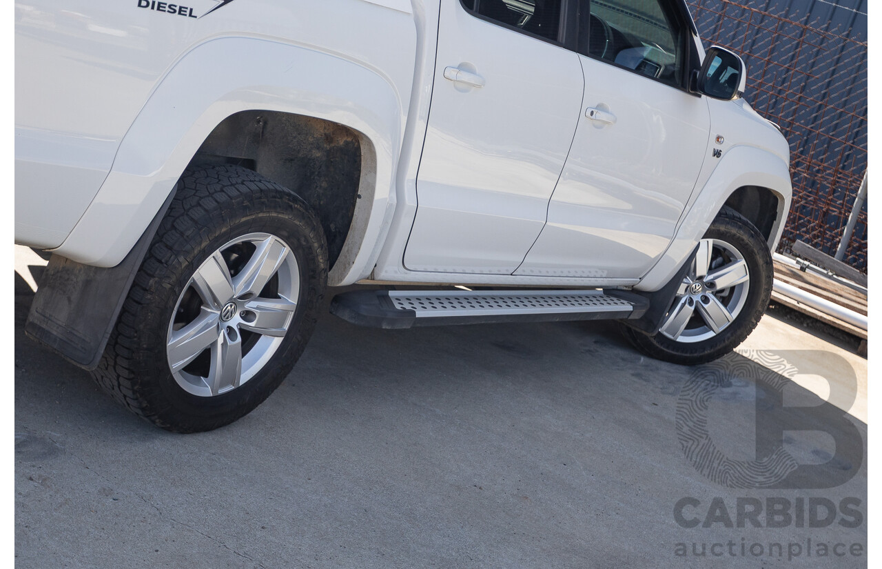 5/2019 Volkswagen Amarok V6 TDI 550 Sportline (4x4) 2H MY19 Dual Cab Utility Candy White Turbo Diesel 3.0L
