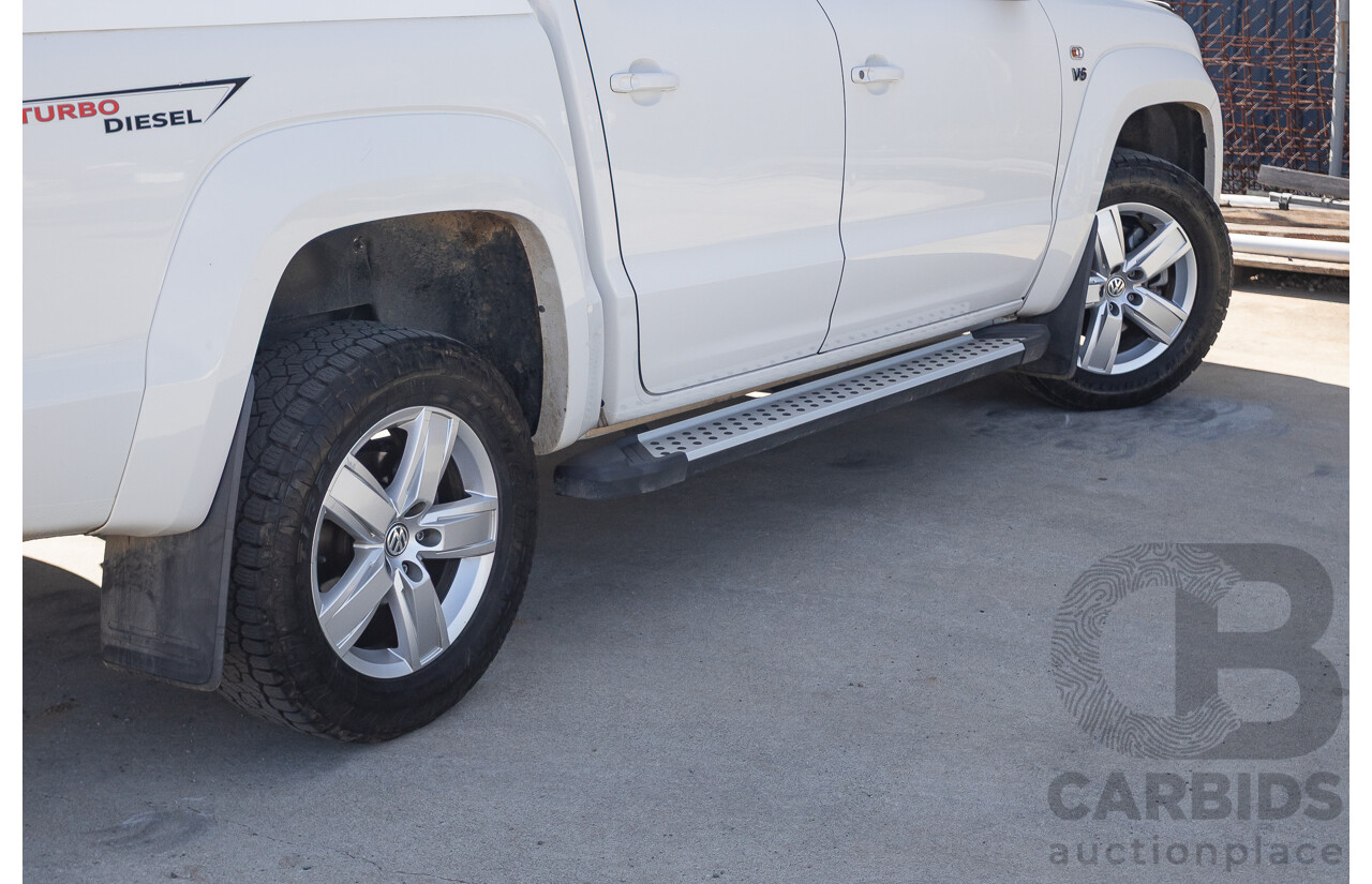 5/2019 Volkswagen Amarok V6 TDI 550 Sportline (4x4) 2H MY19 Dual Cab Utility Candy White Turbo Diesel 3.0L