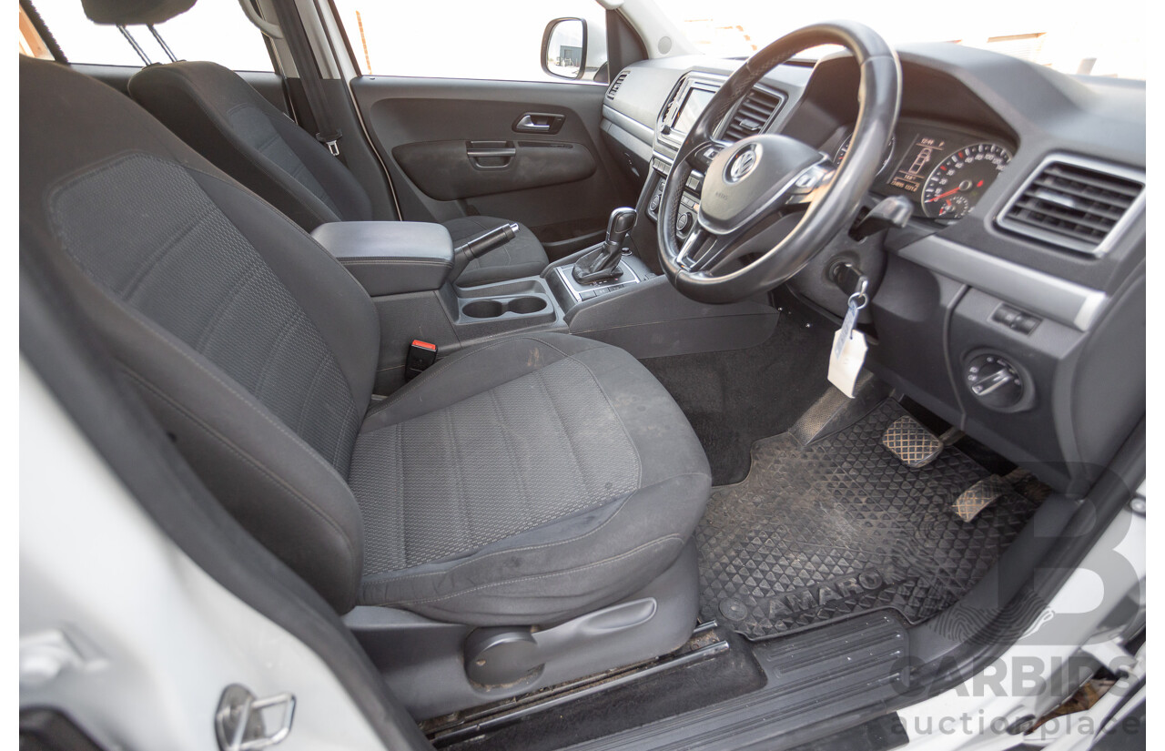 5/2019 Volkswagen Amarok V6 TDI 550 Sportline (4x4) 2H MY19 Dual Cab Utility Candy White Turbo Diesel 3.0L