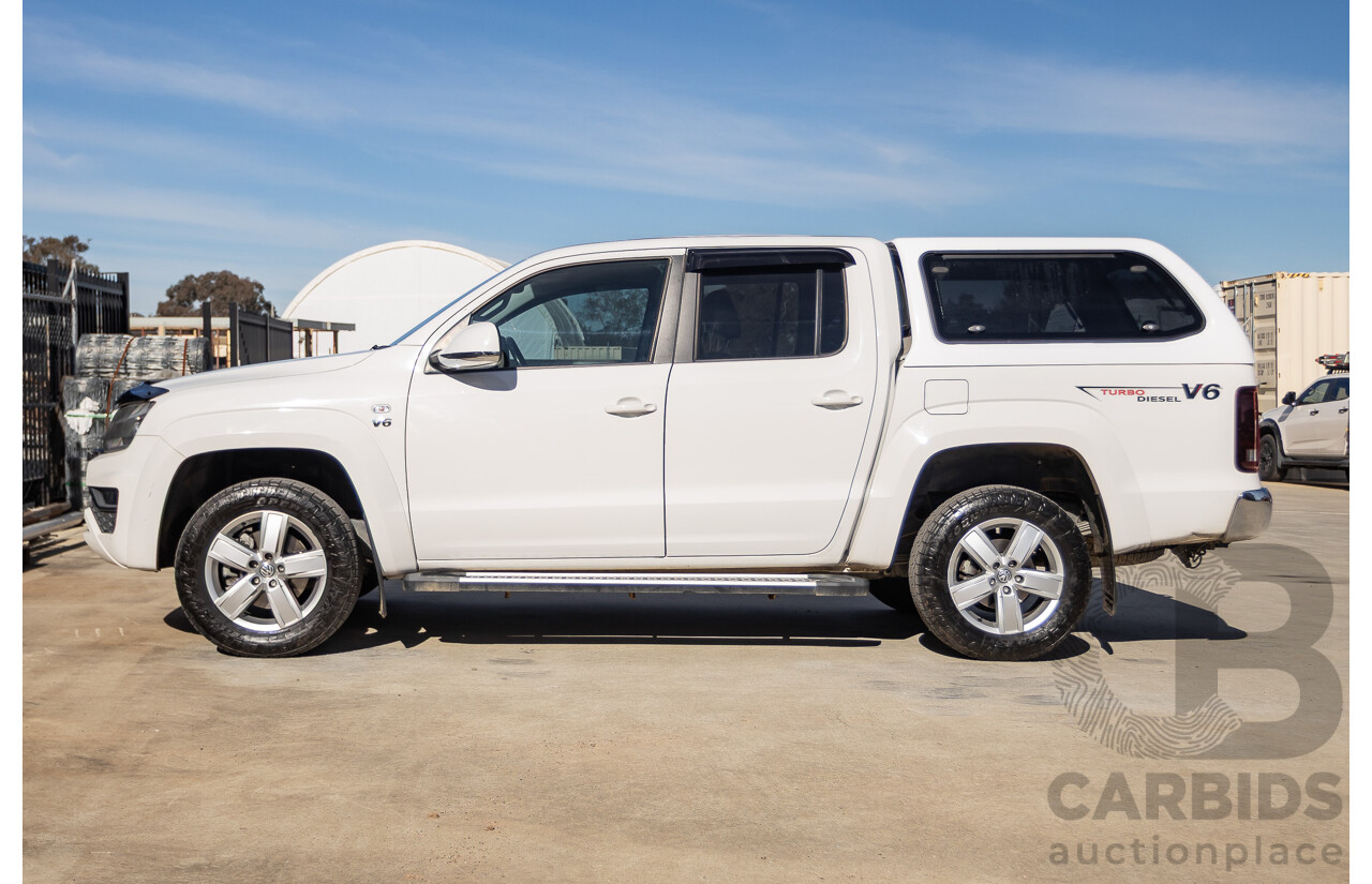 5/2019 Volkswagen Amarok V6 TDI 550 Sportline (4x4) 2H MY19 Dual Cab Utility Candy White Turbo Diesel 3.0L