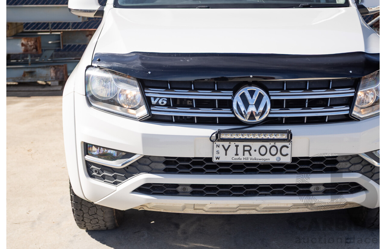 5/2019 Volkswagen Amarok V6 TDI 550 Sportline (4x4) 2H MY19 Dual Cab Utility Candy White Turbo Diesel 3.0L