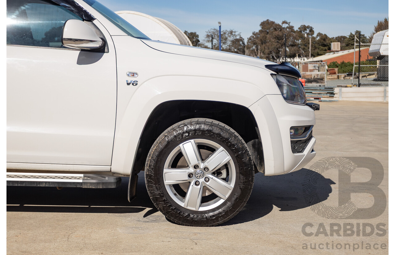 5/2019 Volkswagen Amarok V6 TDI 550 Sportline (4x4) 2H MY19 Dual Cab Utility Candy White Turbo Diesel 3.0L