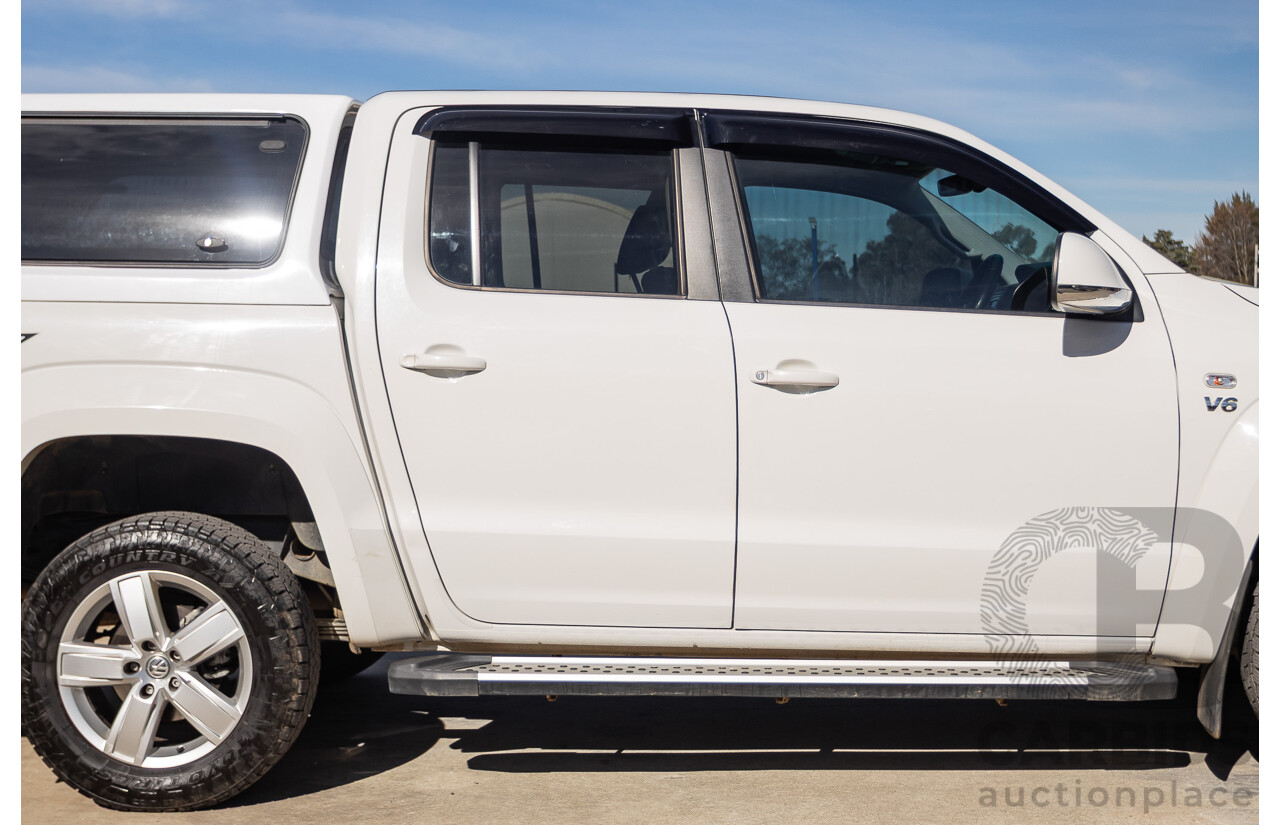 5/2019 Volkswagen Amarok V6 TDI 550 Sportline (4x4) 2H MY19 Dual Cab Utility Candy White Turbo Diesel 3.0L