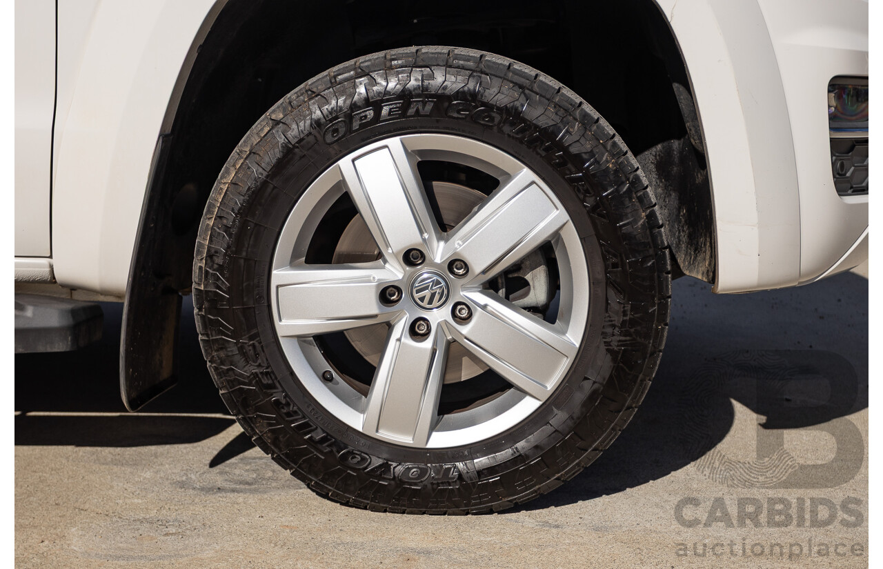 5/2019 Volkswagen Amarok V6 TDI 550 Sportline (4x4) 2H MY19 Dual Cab Utility Candy White Turbo Diesel 3.0L