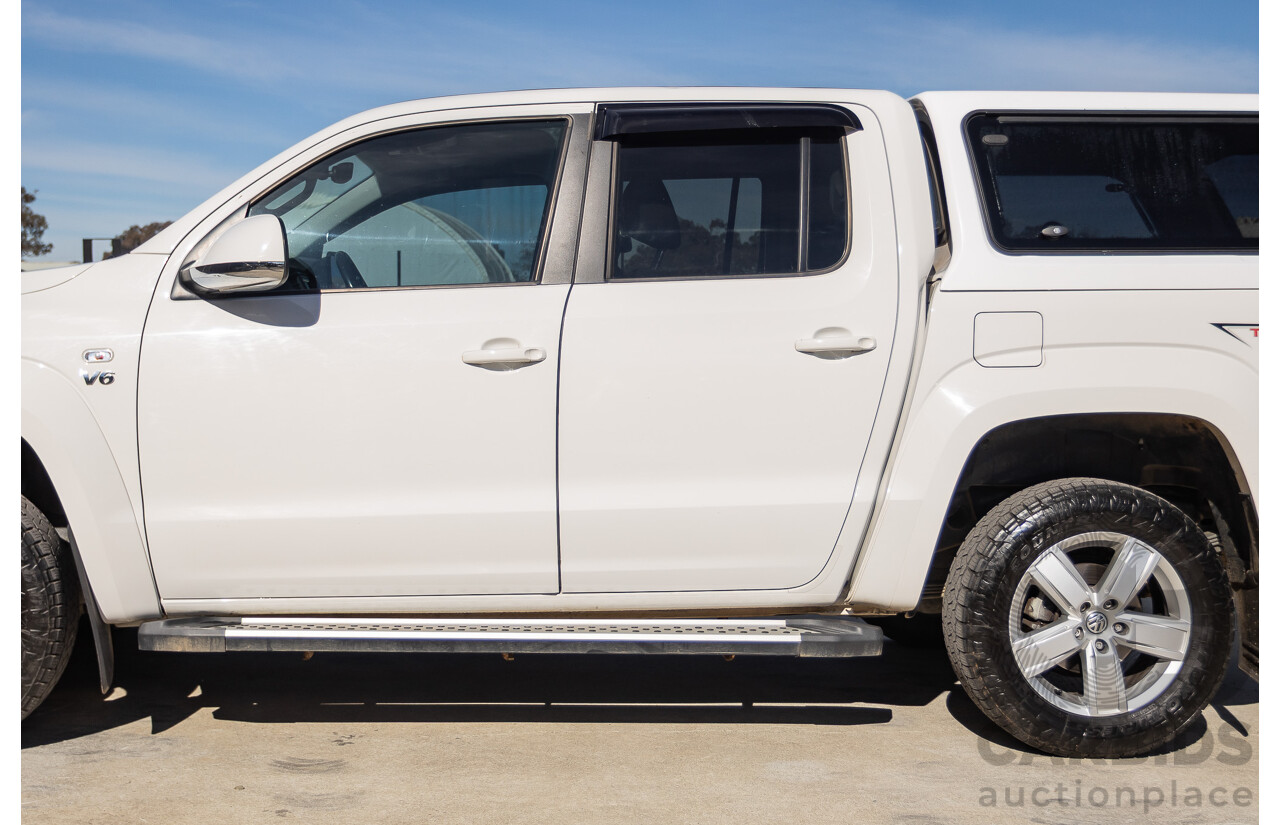 5/2019 Volkswagen Amarok V6 TDI 550 Sportline (4x4) 2H MY19 Dual Cab Utility Candy White Turbo Diesel 3.0L