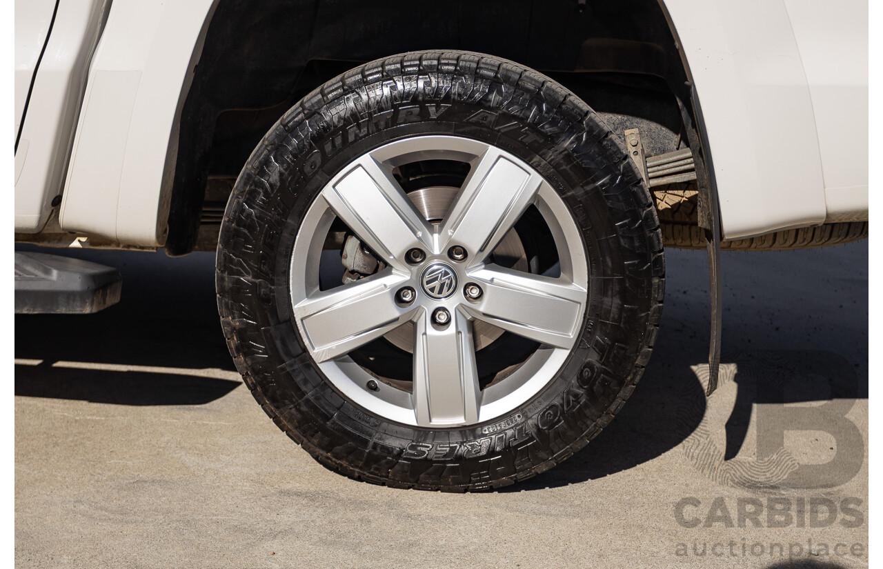 5/2019 Volkswagen Amarok V6 TDI 550 Sportline (4x4) 2H MY19 Dual Cab Utility Candy White Turbo Diesel 3.0L