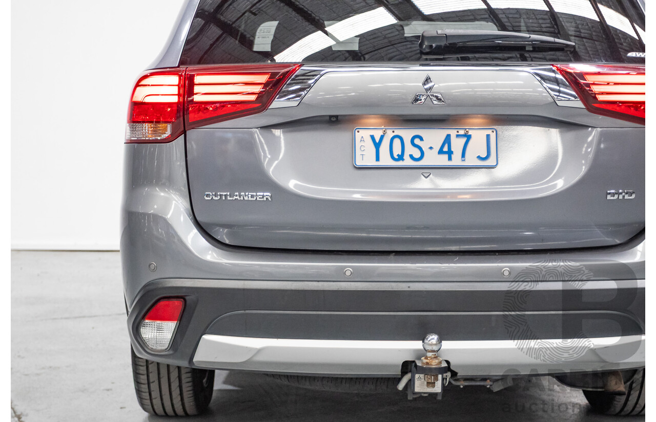 2/2016 Mitsubishi Outlander XLS (4x4) ZK MY16 4d Wagon Titanium Grey Metallic Turbo Diesel 2.3L - 7 Seater