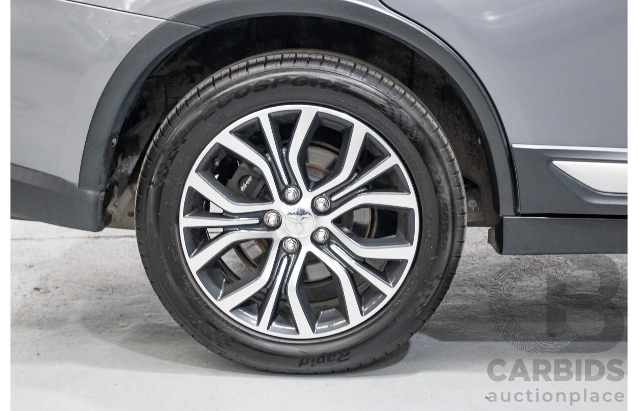 2/2016 Mitsubishi Outlander XLS (4x4) ZK MY16 4d Wagon Titanium Grey Metallic Turbo Diesel 2.3L - 7 Seater