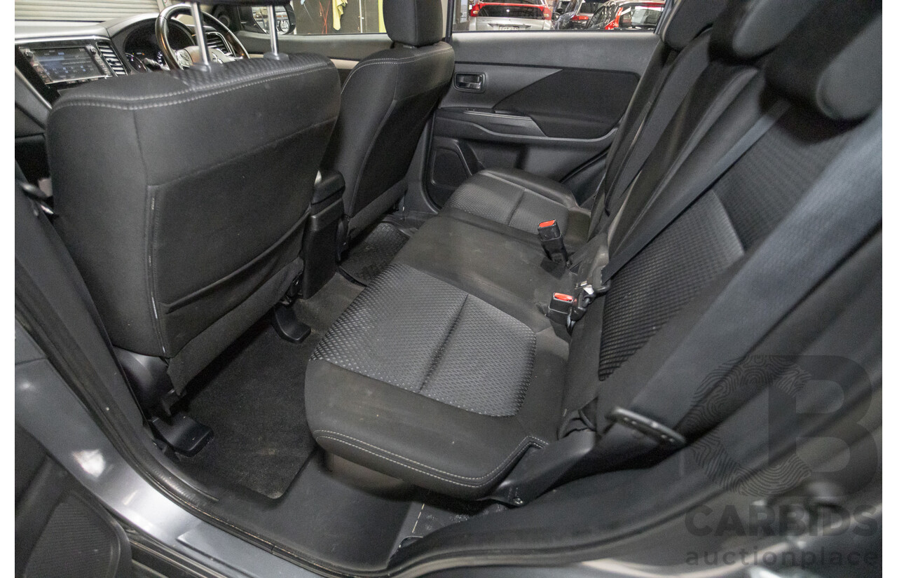 2/2016 Mitsubishi Outlander XLS (4x4) ZK MY16 4d Wagon Titanium Grey Metallic Turbo Diesel 2.3L - 7 Seater