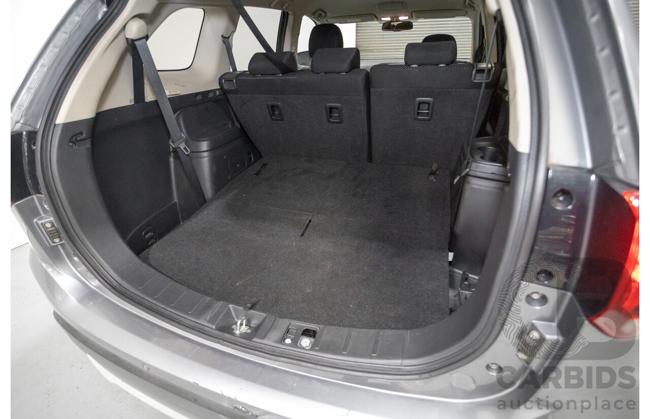 2/2016 Mitsubishi Outlander XLS (4x4) ZK MY16 4d Wagon Titanium Grey Metallic Turbo Diesel 2.3L - 7 Seater