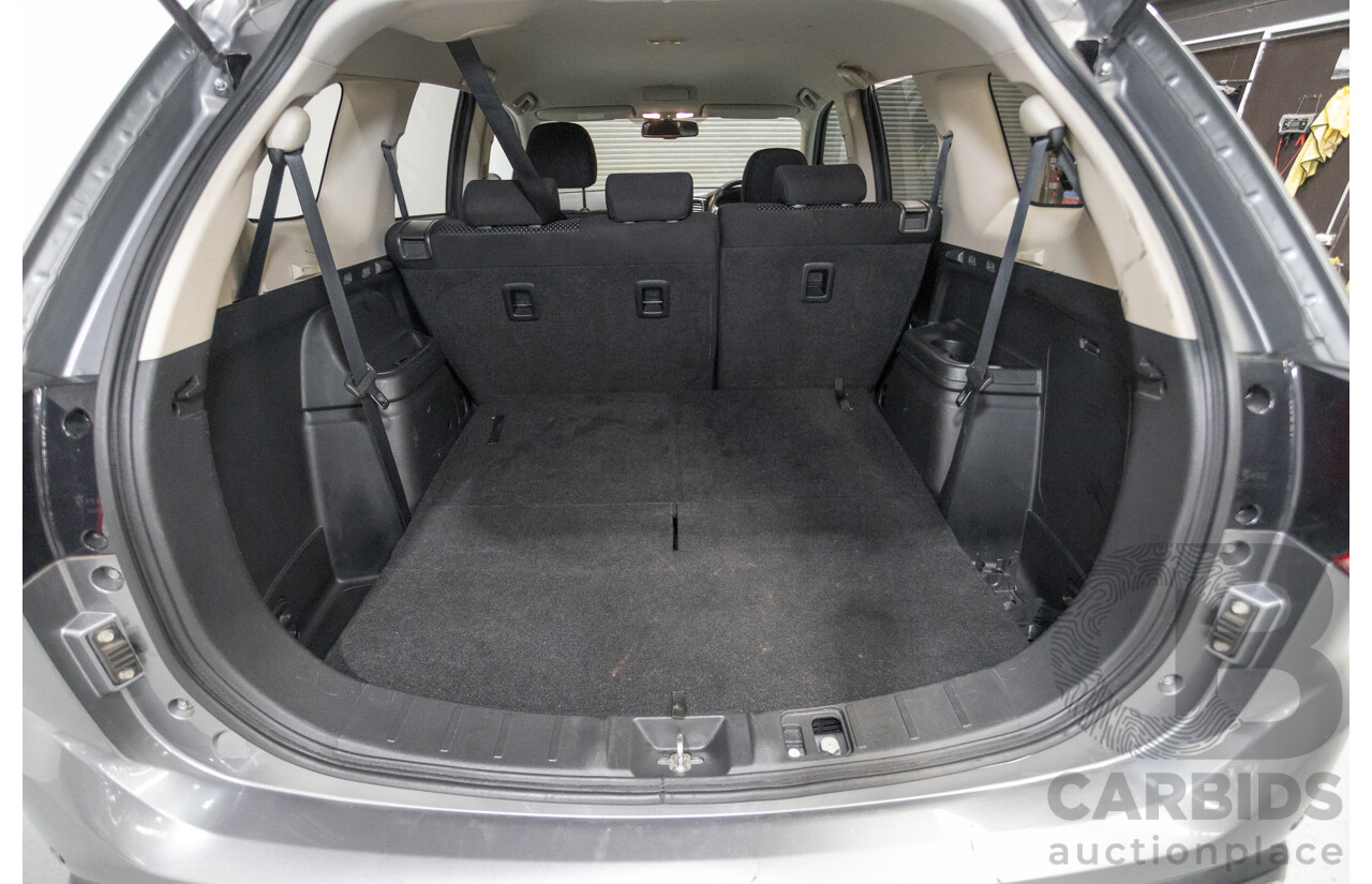2/2016 Mitsubishi Outlander XLS (4x4) ZK MY16 4d Wagon Titanium Grey Metallic Turbo Diesel 2.3L - 7 Seater